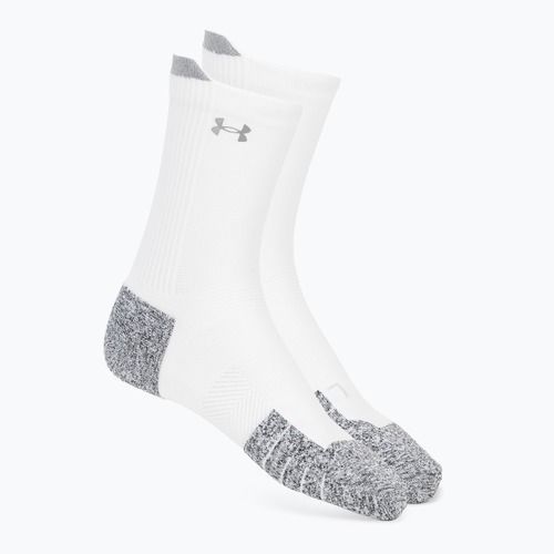 Calze Under Armour Velociti Run Cushion 3 paia white/white/reflective