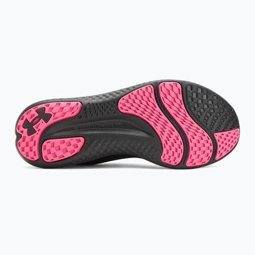 Scarpe da corsa da donna Under Armour Charged Speed Swift nero/nero/super rosa