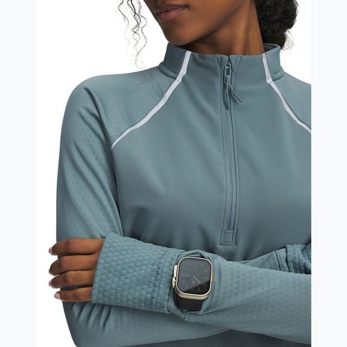 Felpa da running donna Under Armour Pro Half Zip jasper blue/reflective