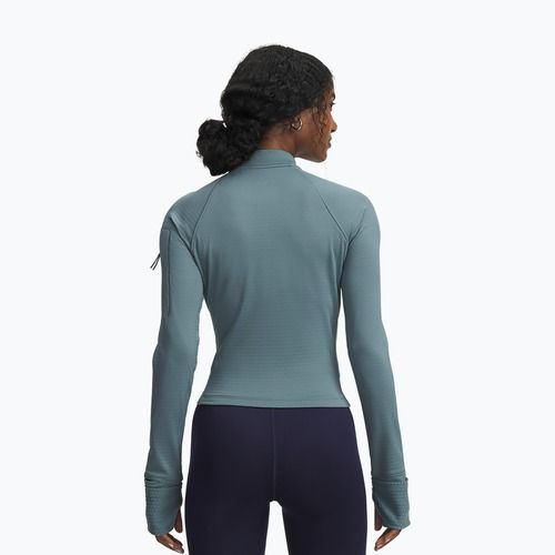 Felpa da running donna Under Armour Pro Half Zip jasper blue/reflective