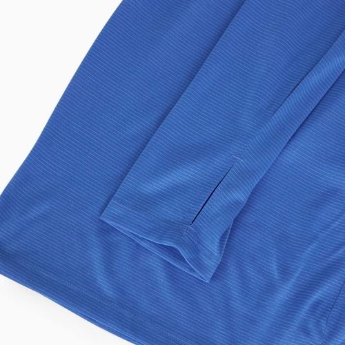Felpa da corsa da uomo Under Armour Launch 1/4 Zip blu atlantis/riflettente