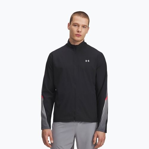 Giacca running uomo Under Armour Velociti Storm black/castlerock/reflective