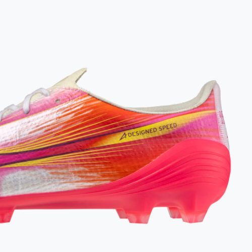 Scarpe da calcio Mizuno Alfa III Elite FG white/fuchsia purple