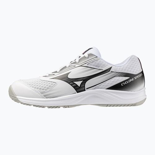 Scarpe da pallavolo Mizuno Cyclone Speed 5 white/black/fiery red