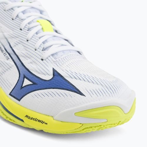 Scarpe da pallavolo Mizuno Wave Lightning Elite White/Lightning Yellow/Dazzling Blue