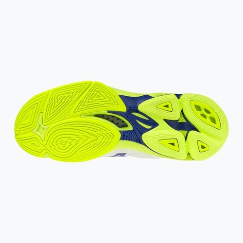 Scarpe da volley Mizuno Wave Lightning Pro Mid White/Lightning Yellow/Dazzling Blue