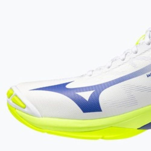 Scarpe da volley Mizuno Wave Lightning Pro Mid White/Lightning Yellow/Dazzling Blue