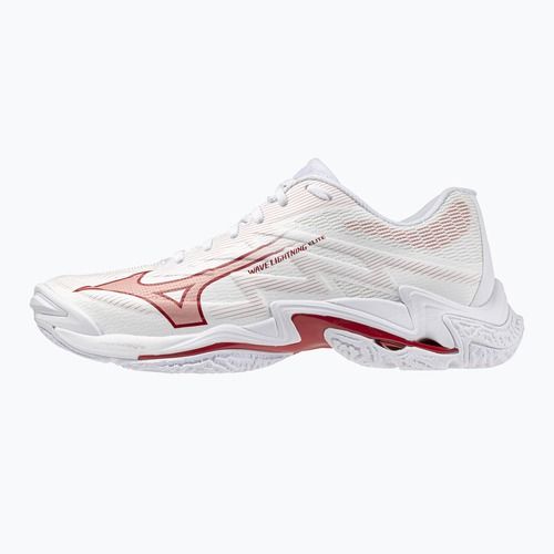 Scarpe da pallavolo donna Mizuno Wave Lightning Elite white/rose elegance/lava falls