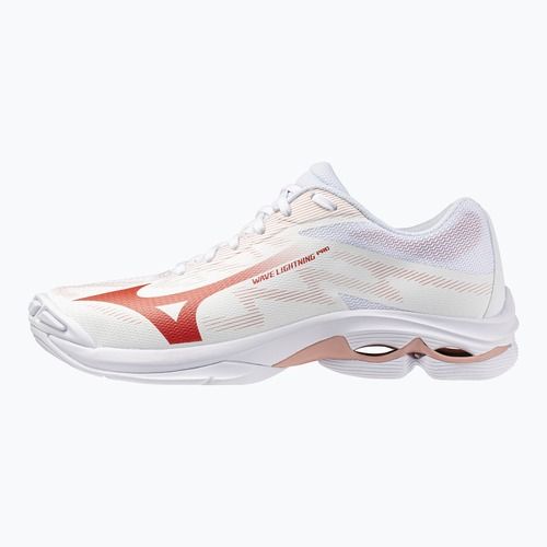 Scarpe da volley donna Mizuno Wave Lightning Pro white/rose elegance/lava falls