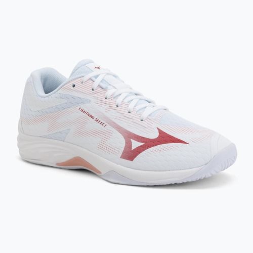 Scarpe da volley donna Mizuno Lightning Select white/rose elegance/lava falls