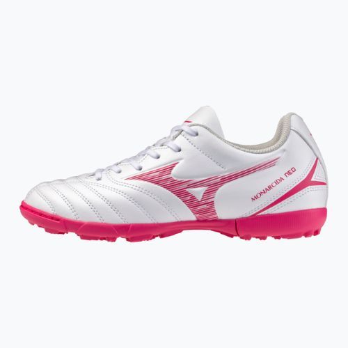 Scarpe da calcio junior Mizuno Monarcida Neo III Select Jr AS white/fuchsia purple