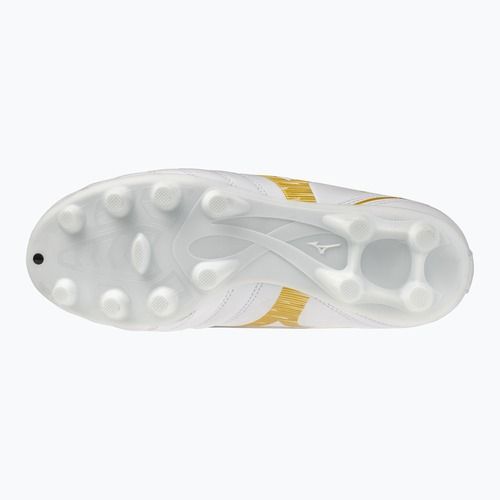 Scarpe da calcio junior Mizuno Monarcida Neo III Select FG white/mp gold