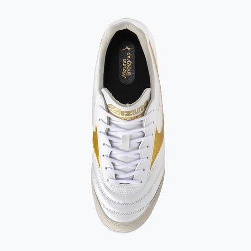 Scarpe da calcio Mizuno Morelia Sala Elite TF white/football gold/galaxy silver