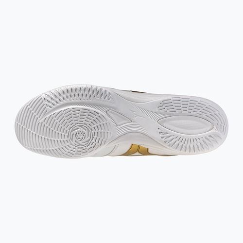 Scarpe da calcetto Mizuno Morelia Sala Pro IN white/football gold/galaxy silver