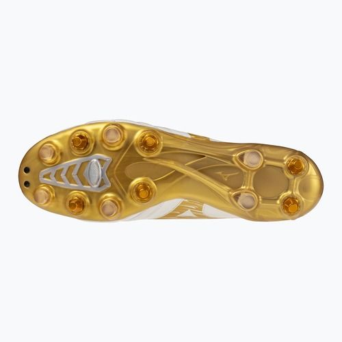Scarpe da calcio Mizuno Morelia Neo IV Beta Elite Mix white/mp gold/cool gray 3c
