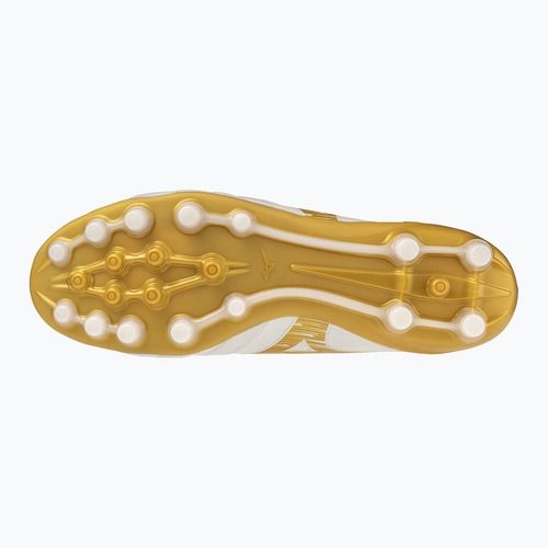Scarpe da calcio Mizuno Morelia Neo IV Beta Elite AG white/mp gold/cool gray 3c
