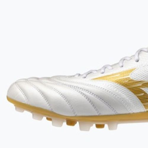 Scarpe da calcio Mizuno Morelia Neo IV Beta Elite AG white/mp gold/cool gray 3c