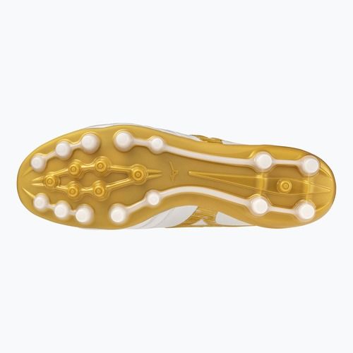 Scarpe da calcio Mizuno Morelia Neo IV Beta Japan AG white/mp gold/cool gray 3c