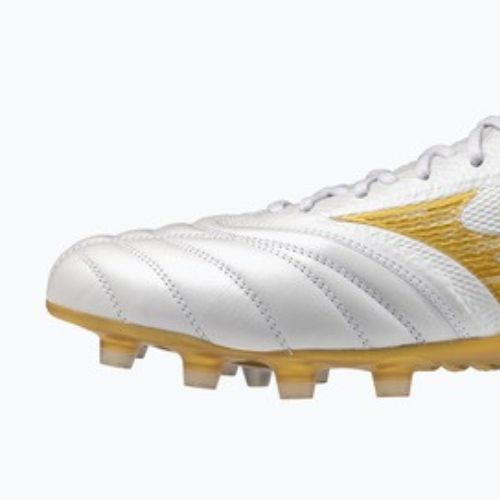 Scarpe da calcio Mizuno Morelia Neo IV Beta Japan FG white/mp gold/cool gray 3c