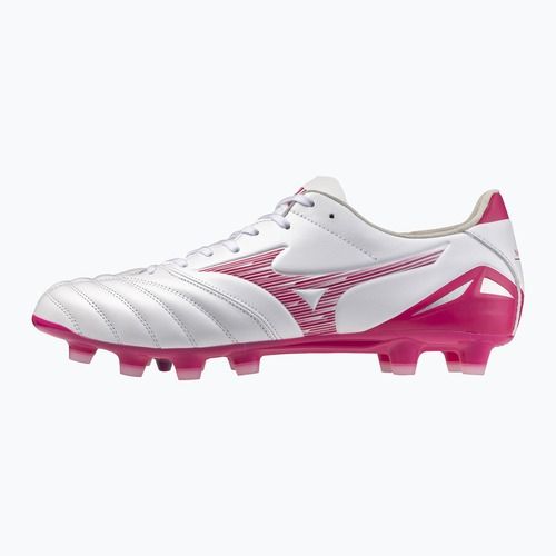 Scarpe da calcio Mizuno Morelia Neo IV Pro FG white/fuchsia purple/fuchsia purple