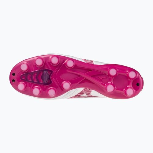 Scarpe da calcio Mizuno Morelia Neo IV Pro FG white/fuchsia purple/fuchsia purple