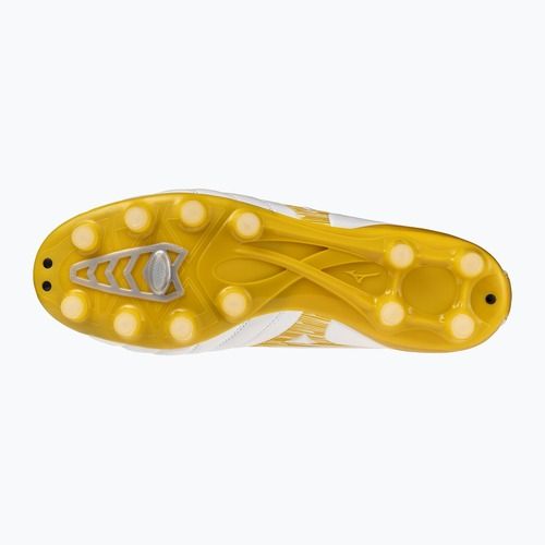 Scarpe da calcio Mizuno Morelia Neo IV Pro FG white/mp gold/cool gray 3c