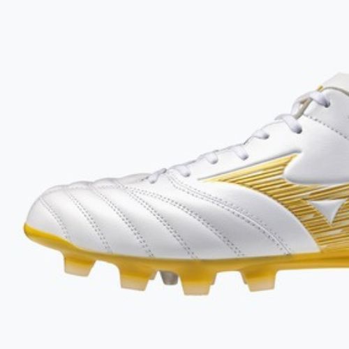 Scarpe da calcio Mizuno Morelia Neo IV Pro FG white/mp gold/cool gray 3c