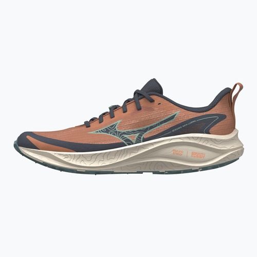 Scarpe da running uomo Mizuno Neo Lumina sunburn/gobling green/summer sand