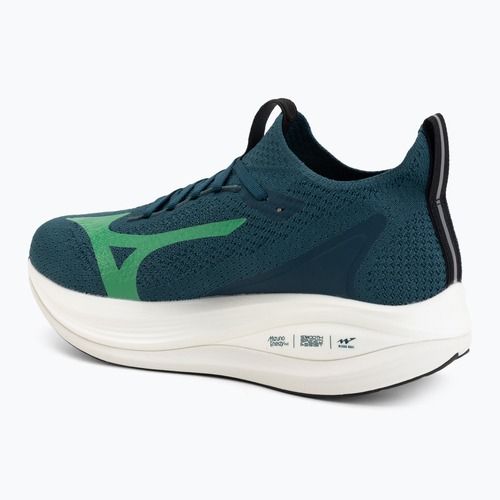 Scarpe da running uomo Mizuno Neo Vista 2 reflecting pond/white/goblin green