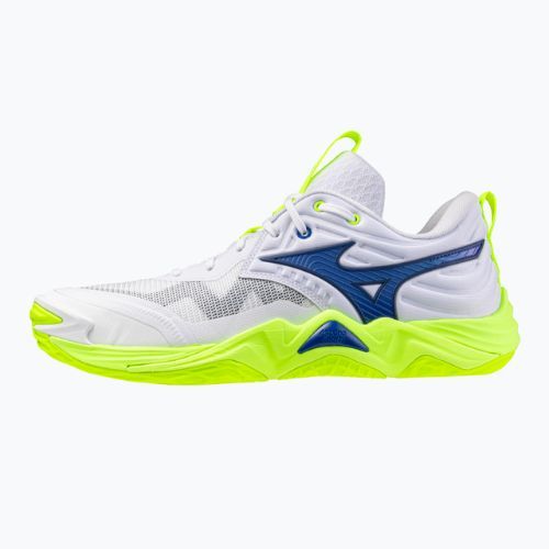 Scarpe da pallavolo Mizuno Wave Momentum Elite white/lightning yellow/dazzling blue