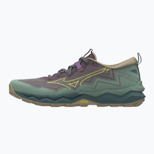 Scarpe da corsa donna Mizuno Wave Daichi 9 granite green/fortune yellow