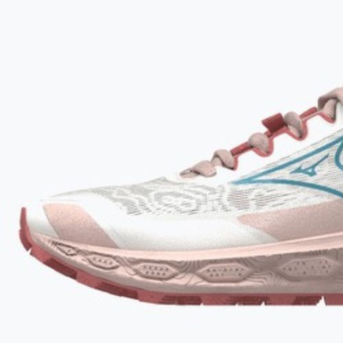 Scarpe da running donna Mizuno Wave Mujin 11 snow white/larkspur/faded rode
