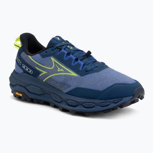 Scarpe da running uomo Mizuno Wave Mujin 11 dazzling blue/lightning yellow