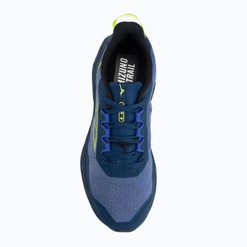 Scarpe da running uomo Mizuno Wave Mujin 11 dazzling blue/lightning yellow