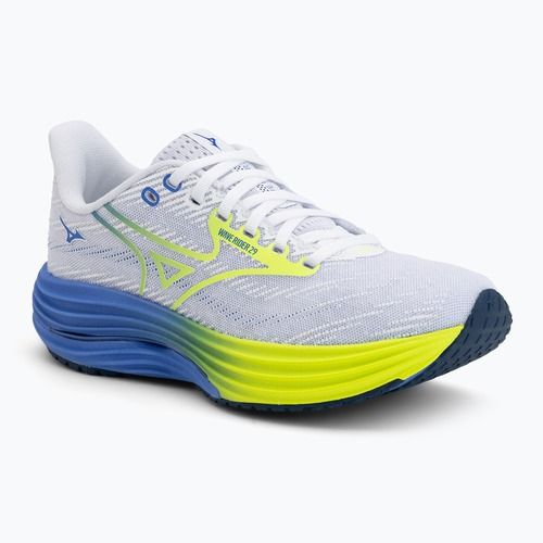 Scarpe da running donna Mizuno Wave Rider 29 white/lightning yellow/ultramarine
