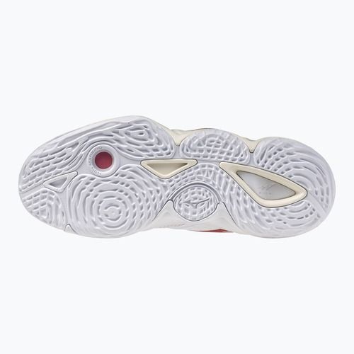 Scarpe da pallavolo donna  Mizuno Wave Momentum Elite Mid white/rose elegance/lava falls