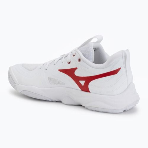 Scarpe da pallavolo donna Mizuno Wave Momentum Elite white/rose elegance/lava falls