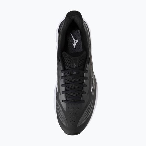 Scarpe running uomo Mizuno Wave Skyrise 7 black/white/iron gate