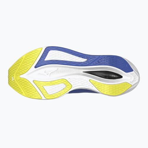 Scarpe da running uomo Mizuno Wave Rebellion Flash 3 dazzling blue/surf the web/fortune yellow