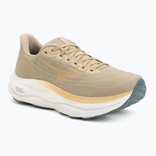 Scarpe da running uomo Mizuno Wave Sky 9 pale khaki/curds&whey/ curds&white