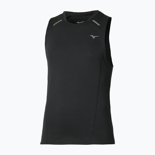 Canotta running uomo Mizuno Active DryAeroFlow Tank Top black