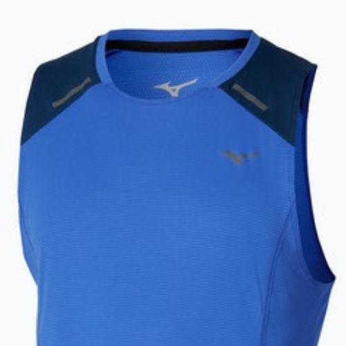Maglia da running uomo Mizuno Active DryAeroFlow Tank Top dazzling blue