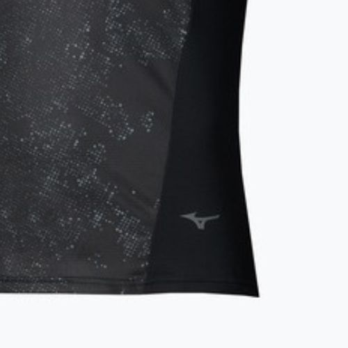 Maglia da running uomo  Mizuno Active DryAeroFlow Graphic black/gray