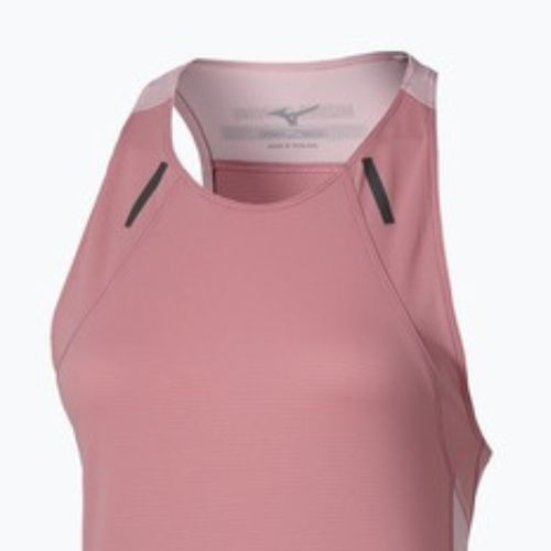Canotta running donna Mizuno Active DryAeroFlow Tank Top rose elegance
