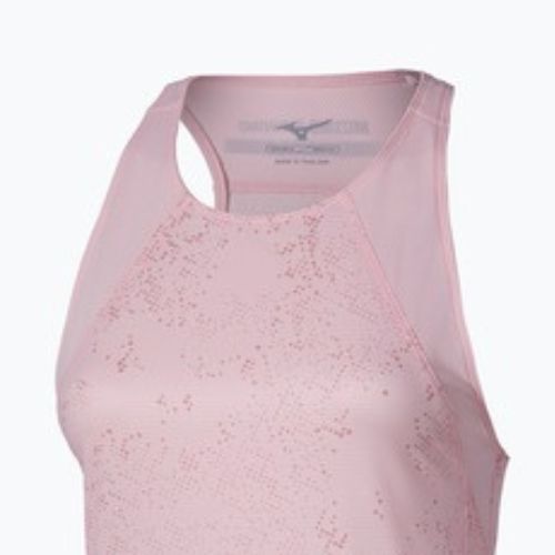 Canotta da running donna Mizuno Active DryAeroFlow Graphic Tank Top pinkesque