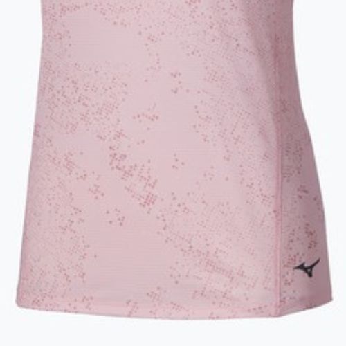 Canotta da running donna Mizuno Active DryAeroFlow Graphic Tank Top pinkesque