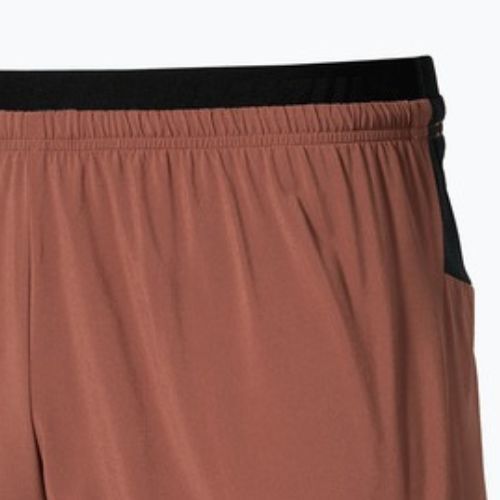 Pantaloncini running uomo Mizuno Active Alpha 5.5 copper brown