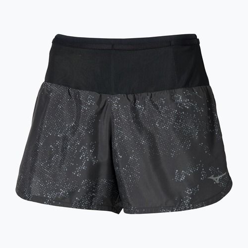 Pantaloncini da corsa donna Mizuno Active Graphic Multi Pocket black