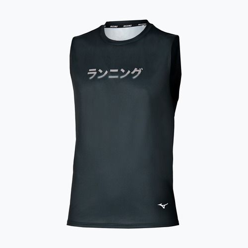 Maglia da corsa da uomo Mizuno Core Graphic Sleeveless black