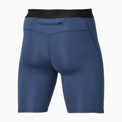 Pantaloncini da running uomo Mizuno Core Impulse Mid estate blue